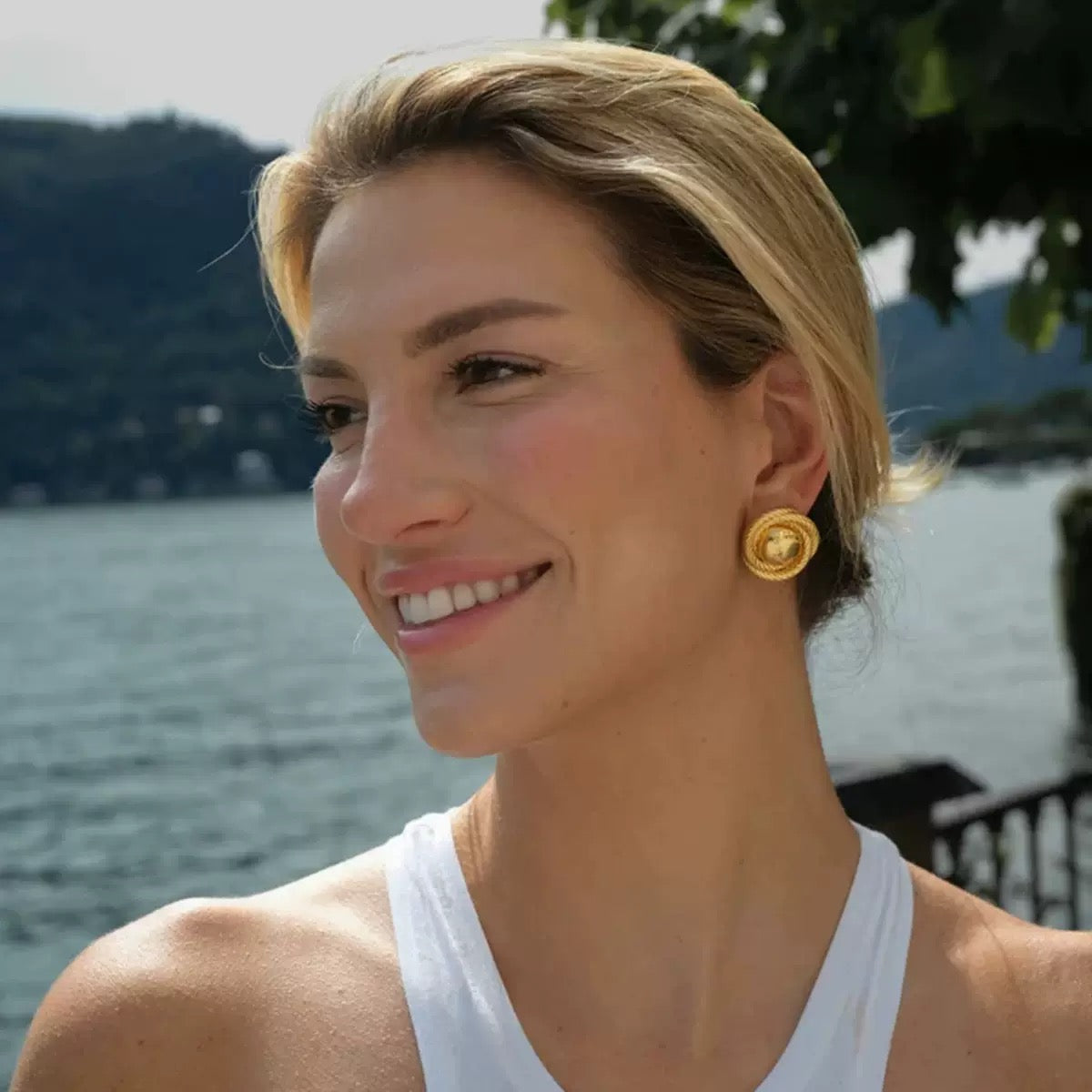 Goldeco Twirls Earrings