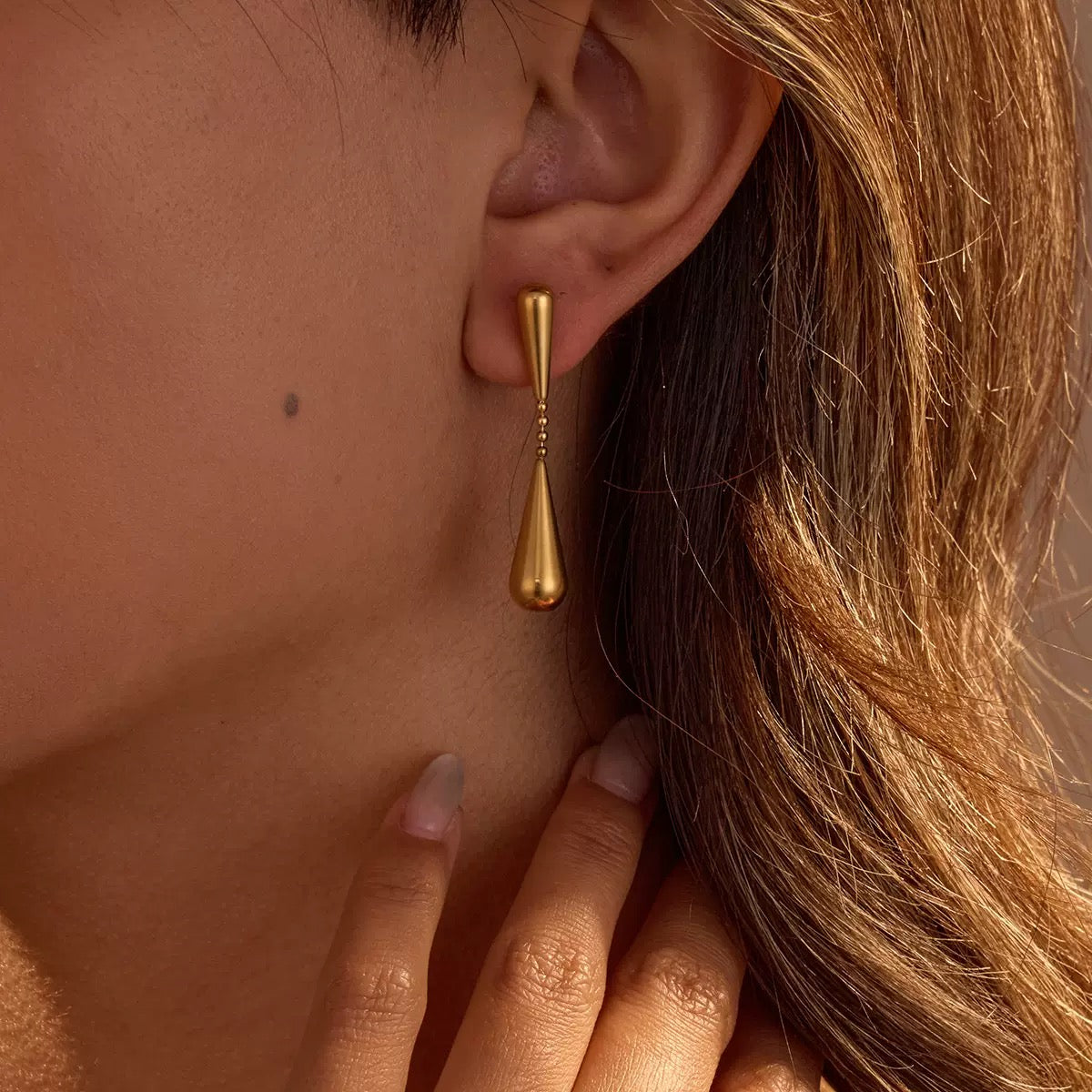 Teardrop Dangle Earrings