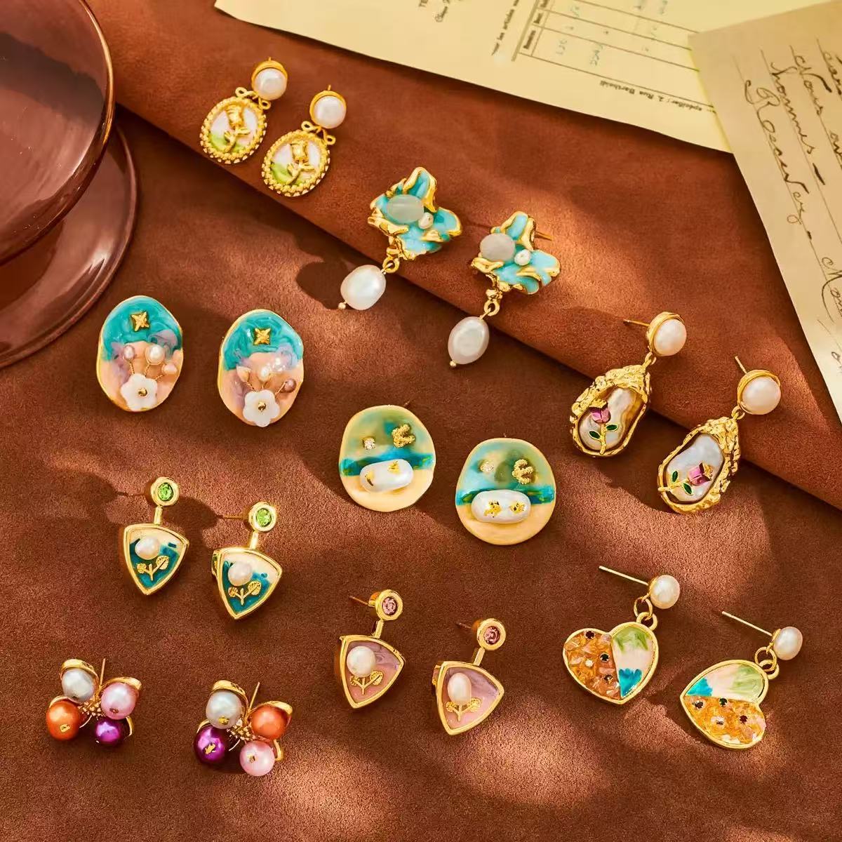 Monet‘s Garden Series Earrings