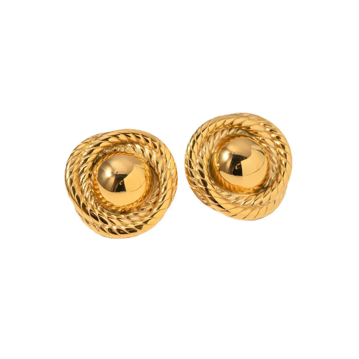 Goldeco Twirls Earrings