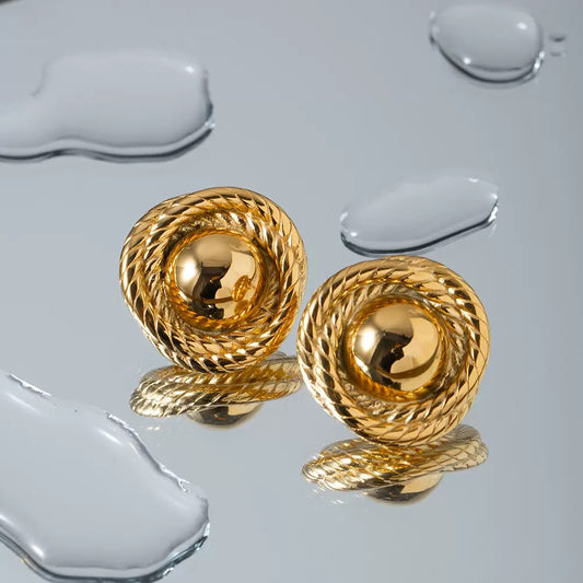 Goldeco Twirls Earrings